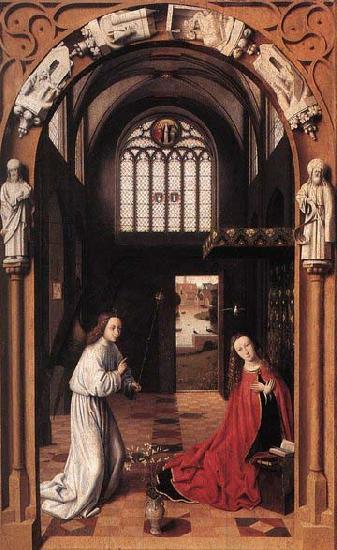 CHRISTUS, Petrus Annunciation Sweden oil painting art
